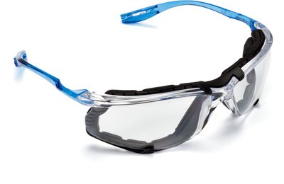 3M Virtua Cord Control System Protective Eyewear, 11872-00000-20, Clear Anti-Fog Lens with Foam Gasket, 20 per CASE