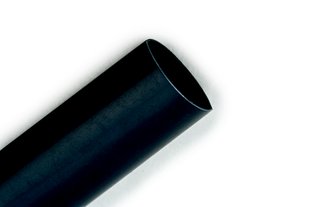 3" FP301 Heat Shrink Thin-Wall Polyolefin Tubing, black, 48" length piece x 12 pieces/case