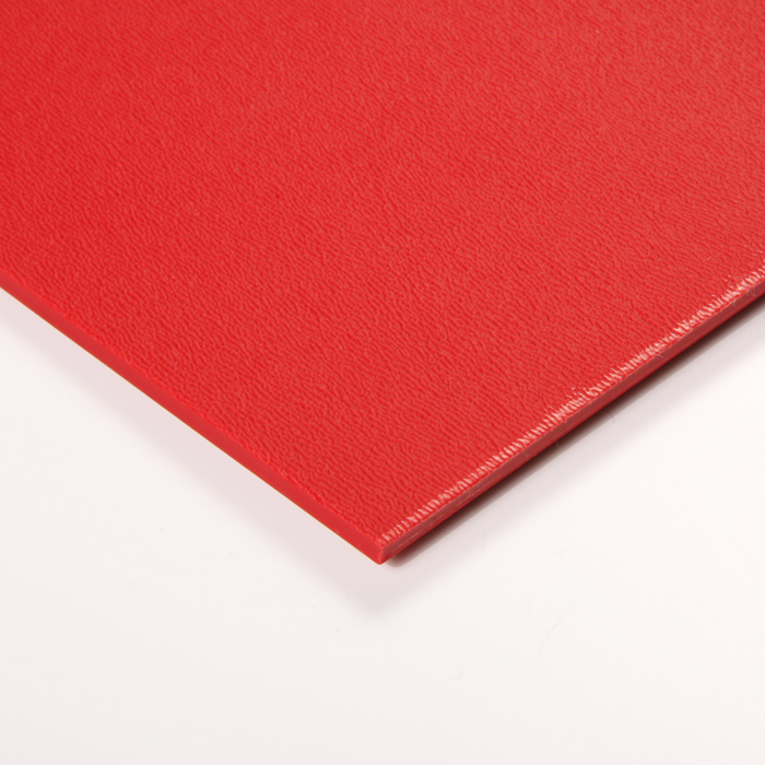 1-1/2" thick GPO-3 Grade UTR 1494 Arc/Track & Flame Resistant Fiberglass-Reinforced Polyester Laminate Sheet 130°C, red,  48"W x 96"L  sheet
