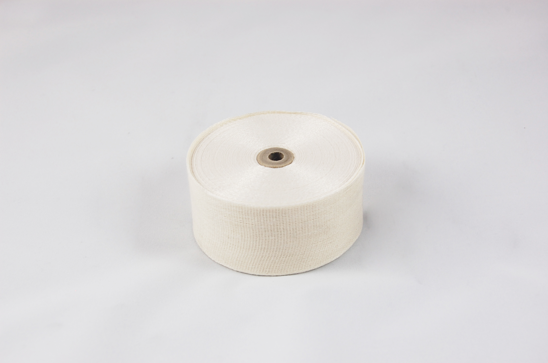 1" 9248 .020" Woven Cotton Binding Tape 105°C, natural, 1" wide x  36 YD roll