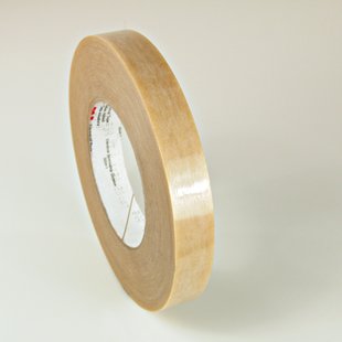 1/2" 3M 44 Composite Film Electrical Tape with Thermosetting Rubber Adhesive 130°C, translucent, 1/2" wide x  90 YD roll