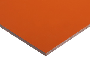 .062" (1/16" thick) CE Canvas Cotton-Cloth Reinforced Phenolic Laminate Sheet 130°C, natural, 48"W x 48"L sheet