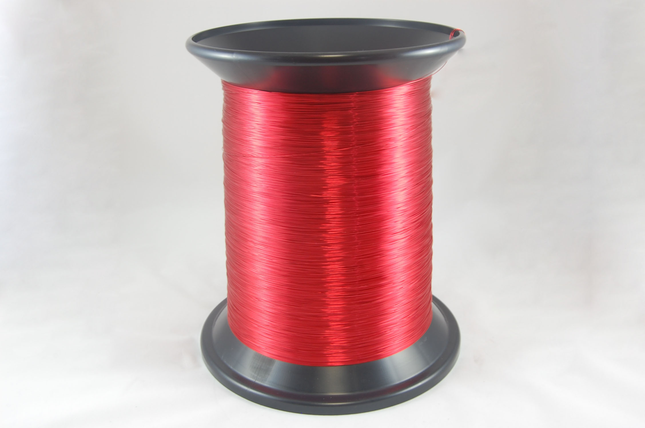 #12 Heavy INVESOLD 155 NY Round MW 80 Copper Magnet Wire 155°C, red,  85 LB Pail (average wght.)
