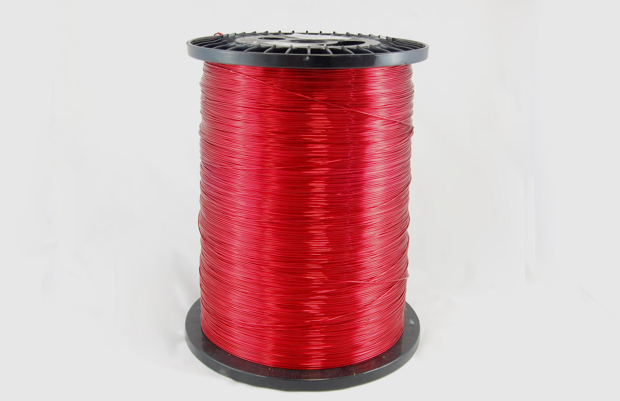 #14 Single Nysol  Round SNSR MW 80 Copper Magnet Wire 155°C, red, 85 LB box (average wght.)